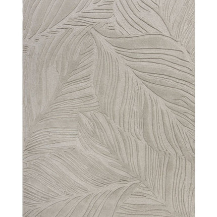 Moderne vloerkleden - Flair Rugs vloerkleed Lino Leaf Grijs - Vloerkledenloods