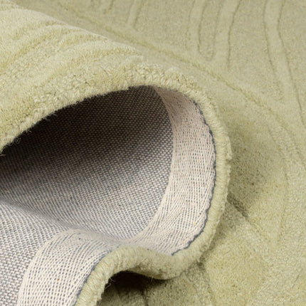 Moderne vloerkleden - Flair Rugs vloerkleed Lino Leaf Salie - Vloerkledenloods