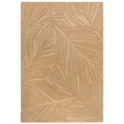 Moderne vloerkleden - Flair Rugs vloerkleed Lino Leaf Stone - Vloerkledenloods