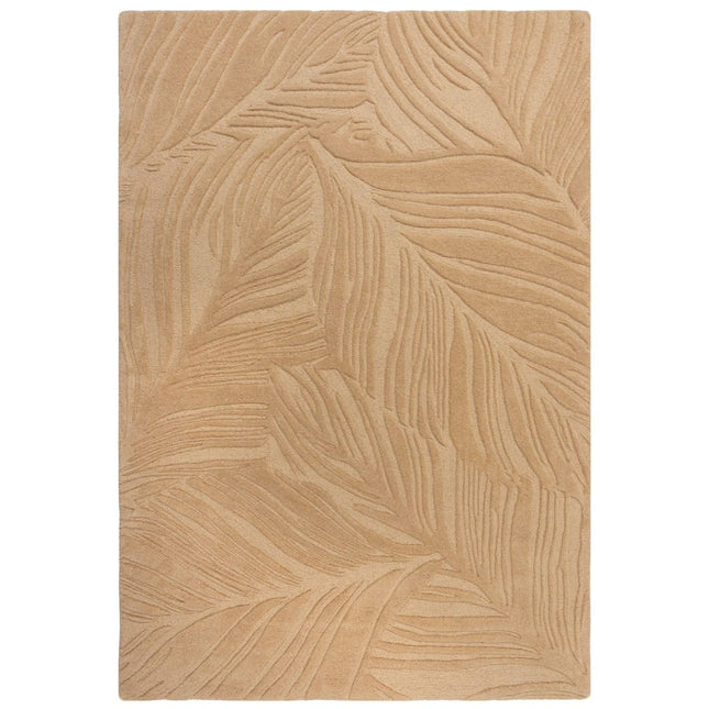 Moderne vloerkleden - Flair Rugs vloerkleed Lino Leaf Stone - Vloerkledenloods