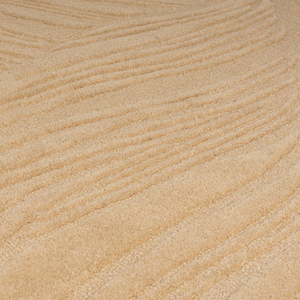 Moderne vloerkleden - Flair Rugs vloerkleed Lino Leaf Stone - Vloerkledenloods
