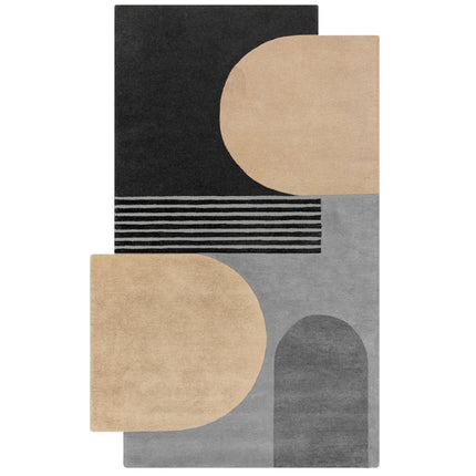 Moderne vloerkleden - Flair Rugs vloerkleed Lozenge Monochroom - Vloerkledenloods
