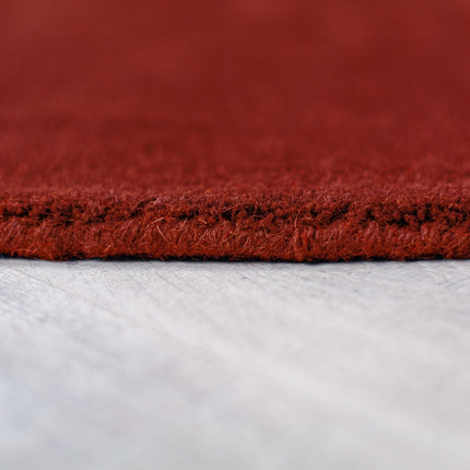 Moderne vloerkleden - Flair Rugs vloerkleed Mia Segment Roest - Vloerkledenloods