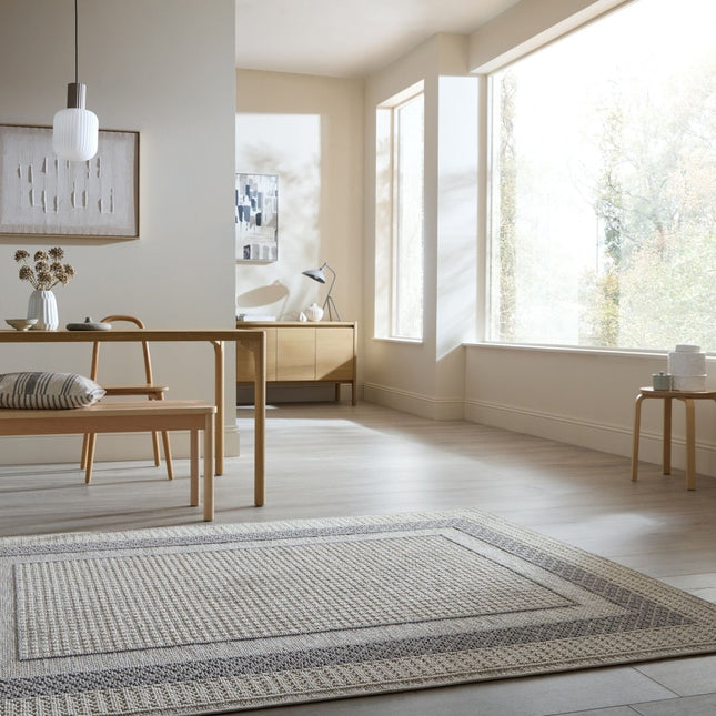 Moderne vloerkleden - Flair Rugs vloerkleed Modra Washable Grijs - Vloerkledenloods