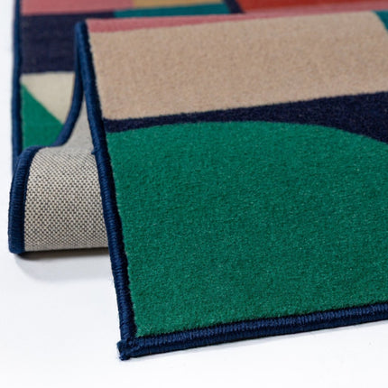 Moderne vloerkleden - Flair Rugs vloerkleed Patchwork Geo Multi - Vloerkledenloods