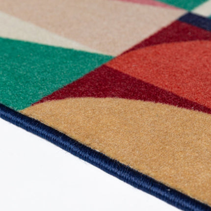 Moderne vloerkleden - Flair Rugs vloerkleed Patchwork Geo Multi - Vloerkledenloods
