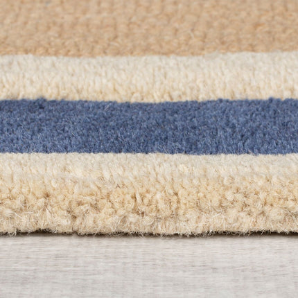Moderne vloerkleden - Flair Rugs vloerkleed Retro Blocks Blauw Multi - Vloerkledenloods