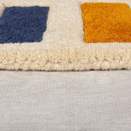 Moderne vloerkleden - Flair Rugs vloerkleed Retro Blocks Multi - Vloerkledenloods