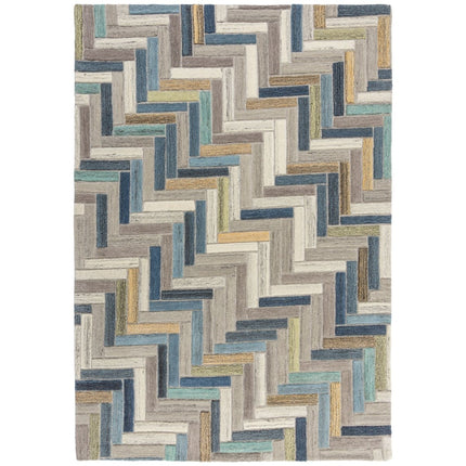 Moderne vloerkleden - Flair Rugs vloerkleed Russo Natural Multi - Vloerkledenloods