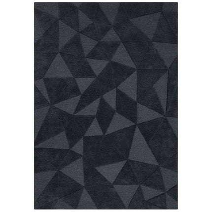 Moderne vloerkleden - Flair Rugs vloerkleed Shard Houtskool - Vloerkledenloods