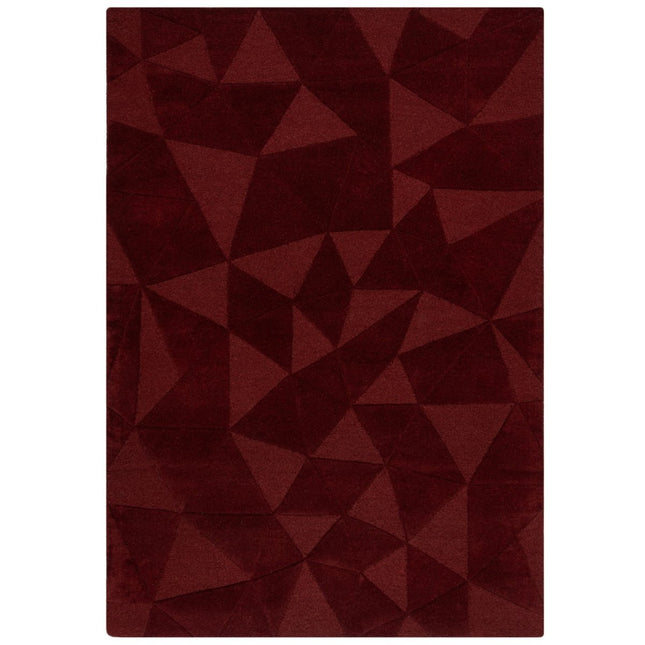 Moderne vloerkleden - Flair Rugs vloerkleed Shard Rood - Vloerkledenloods