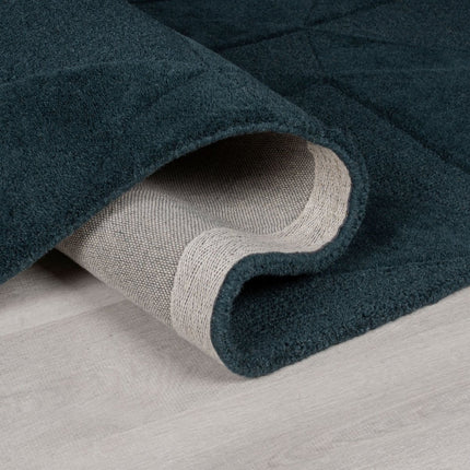 Moderne vloerkleden - Flair Rugs vloerkleed Shard Teal - Vloerkledenloods