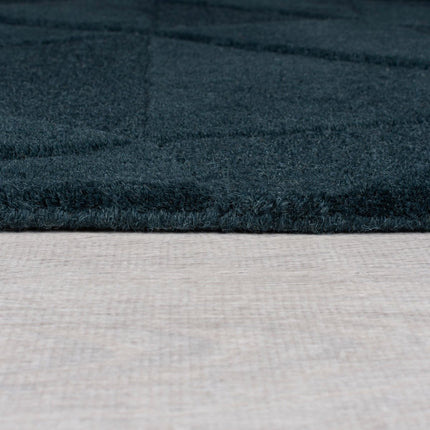 Moderne vloerkleden - Flair Rugs vloerkleed Shard Teal - Vloerkledenloods