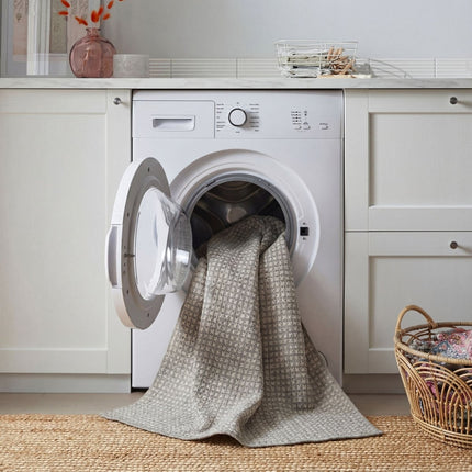 Moderne vloerkleden - Flair Rugs vloerkleed Speckle Washable Grijs - Vloerkledenloods