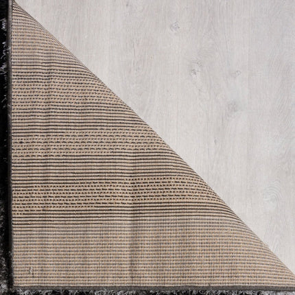 Moderne vloerkleden - Flair Rugs vloerkleed Velvet Carved Grijs Zwart - Vloerkledenloods