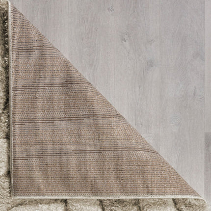 Moderne vloerkleden - Flair Rugs vloerkleed Velvet Carved Naturel - Vloerkledenloods
