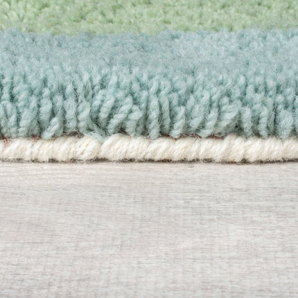 Moderne vloerkleden - Flair Rugs vloerkleed Zagora Geo Shaggy Multi - Vloerkledenloods