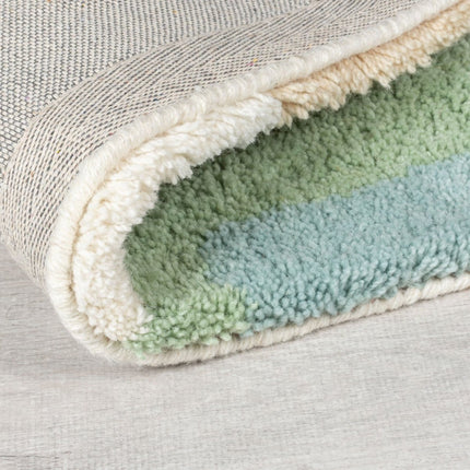 Moderne vloerkleden - Flair Rugs vloerkleed Zagora Geo Shaggy Multi - Vloerkledenloods
