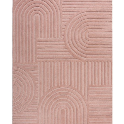 Moderne vloerkleden - Flair Rugs vloerkleed Zen Garden Blush - Vloerkledenloods
