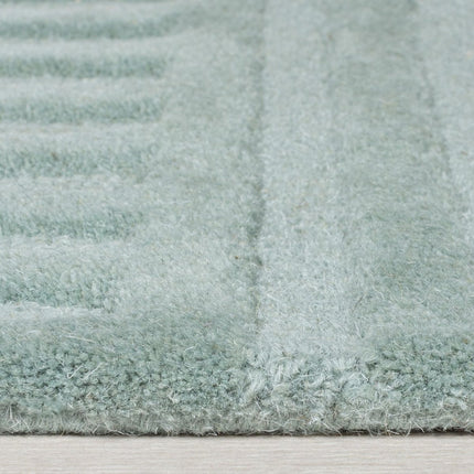 Moderne vloerkleden - Flair Rugs vloerkleed Zen Garden Duck Egg - Vloerkledenloods