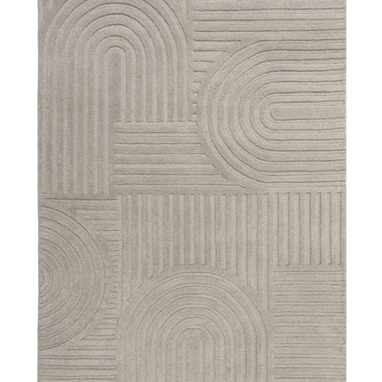 Moderne vloerkleden - Flair Rugs vloerkleed Zen Garden Grijs - Vloerkledenloods