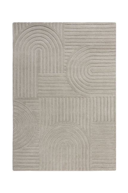 Moderne vloerkleden - Flair Rugs vloerkleed Zen Garden Grijs - Vloerkledenloods