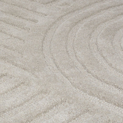 Moderne vloerkleden - Flair Rugs vloerkleed Zen Garden Grijs - Vloerkledenloods