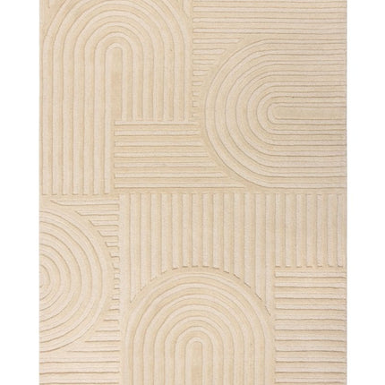 Moderne vloerkleden - Flair Rugs vloerkleed Zen Garden Naturel - Vloerkledenloods