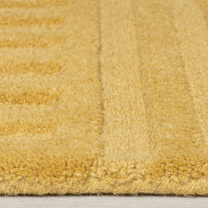 Moderne vloerkleden - Flair Rugs vloerkleed Zen Garden Oker - Vloerkledenloods