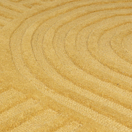 Moderne vloerkleden - Flair Rugs vloerkleed Zen Garden Oker - Vloerkledenloods
