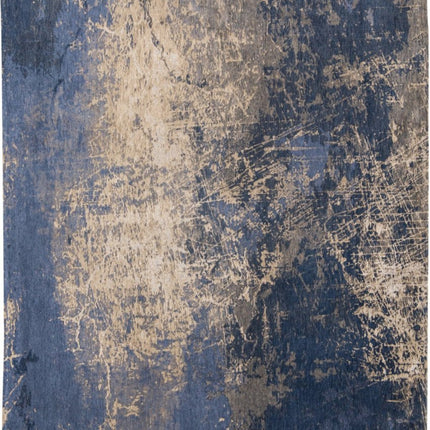 Moderne vloerkleden - In - en outdoor vloerkleed Cracks Abyss Blue 8629 - Louis de Poortere - Vloerkledenloods