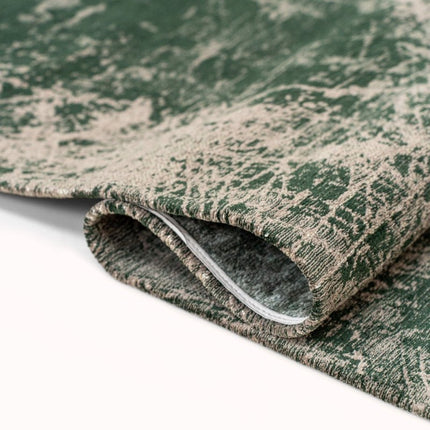 Moderne vloerkleden - In - en outdoor vloerkleed Cracks Dark Pine 8723 - Louis de Poortere - Vloerkledenloods