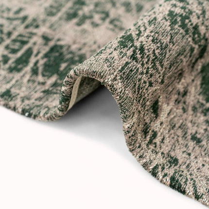 Moderne vloerkleden - In - en outdoor vloerkleed Cracks Dark Pine 8723 - Louis de Poortere - Vloerkledenloods