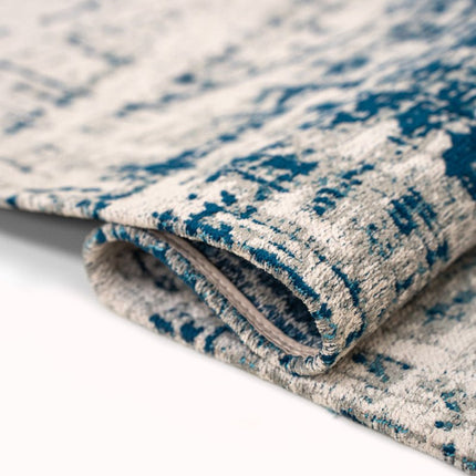 Moderne vloerkleden - In - en outdoor vloerkleed Griff Bronx Azurit 8421 - Louis de Poortere - Vloerkledenloods