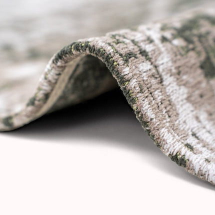 Moderne vloerkleden - In - en outdoor vloerkleed Griff Central Green 9797 - Louis de Poortere - Vloerkledenloods