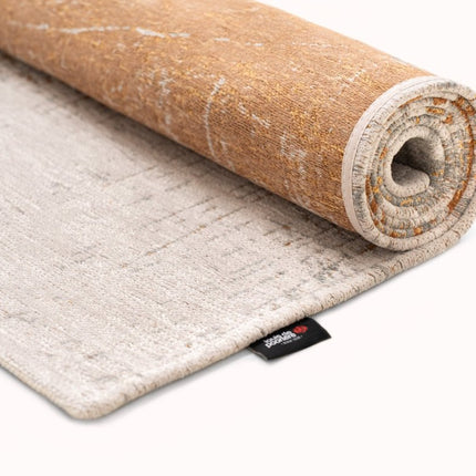 Moderne vloerkleden - In - en outdoor vloerkleed Griff Columbus Gold 8419 - Louis de Poortere - Vloerkledenloods