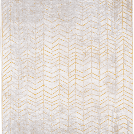 Moderne vloerkleden - In - en outdoor vloerkleed Jacob's Ladder Central Yellow 8928 - Louis de Poortere - Vloerkledenloods