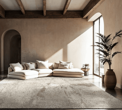 Moderne vloerkleden - In - en outdoor vloerkleed Sol Albatre 9735 - Louis de Poortere - Vloerkledenloods