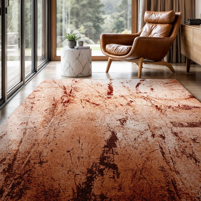 Moderne vloerkleden - In - en outdoor vloerkleed Sol Tandoori 9774 - Louis de Poortere - Vloerkledenloods