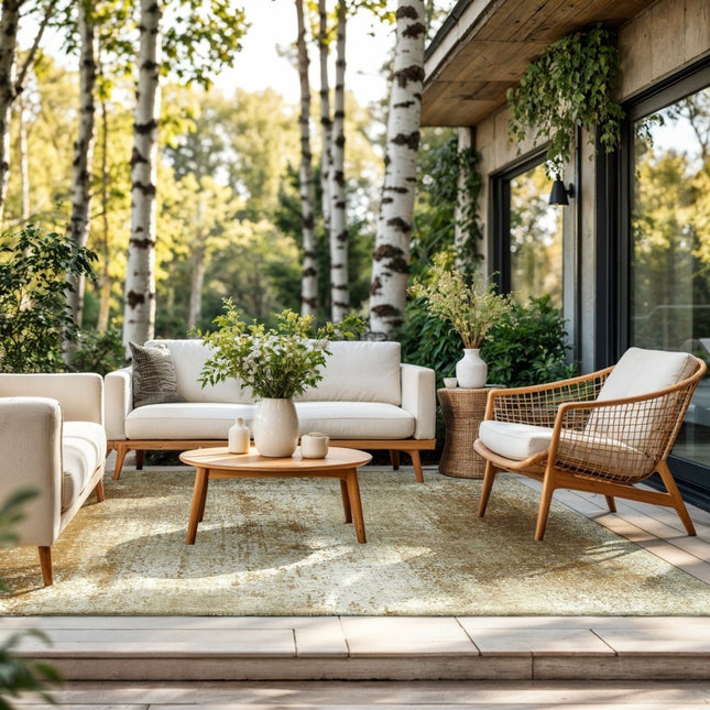 Moderne vloerkleden - In - en outdoor vloerkleed Virgin Land Mercury 9654 - Louis de Poortere - Vloerkledenloods