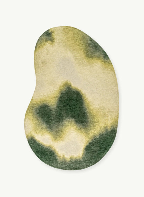 Moderne vloerkleden - Organisch vloerkleed Aquarelle Leaf 2092 - Louis De Poortere - Vloerkledenloods