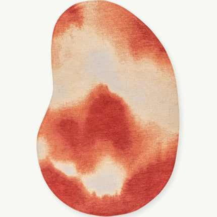 Moderne vloerkleden - Organisch vloerkleed Aquarelle Rust 2090 - Louis De Poortere - Vloerkledenloods