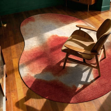 Moderne vloerkleden - Organisch vloerkleed Aquarelle Rust 2090 - Louis De Poortere - Vloerkledenloods
