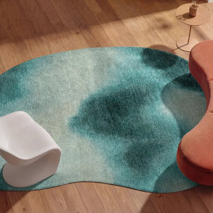 Moderne vloerkleden - Organisch vloerkleed Aquarelle Storms 2093 - Louis De Poortere - Vloerkledenloods