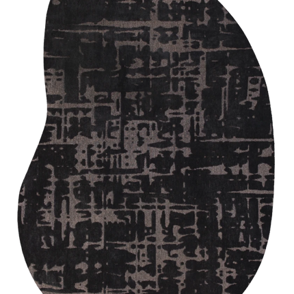 Moderne vloerkleden - Organisch vloerkleed Baobab Black Water 9200 - Louis De Poortere - Vloerkledenloods