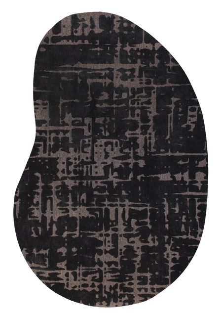 Moderne vloerkleden - Organisch vloerkleed Baobab Black Water 9200 - Louis De Poortere - Vloerkledenloods