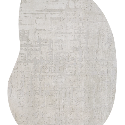 Moderne vloerkleden - Organisch vloerkleed Baobab Dry Beige 9197 - Louis De Poortere - Vloerkledenloods