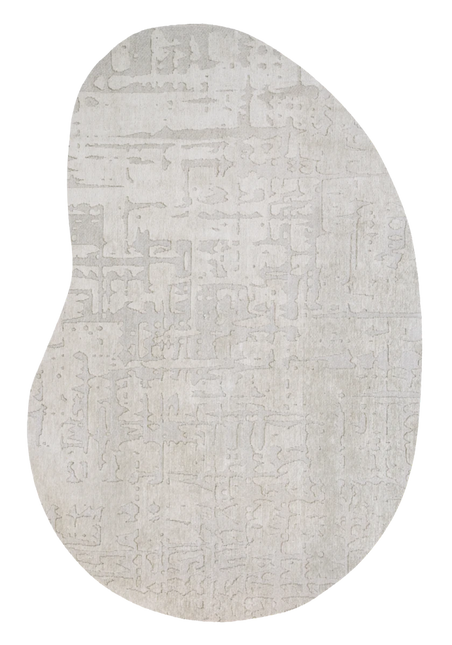 Moderne vloerkleden - Organisch vloerkleed Baobab Dry Beige 9197 - Louis De Poortere - Vloerkledenloods