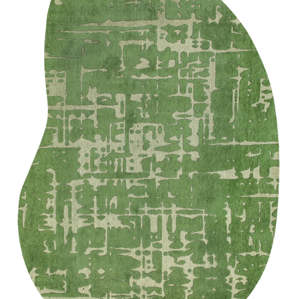 Moderne vloerkleden - Organisch vloerkleed Baobab Perrier's Green 9202 - Louis De Poortere - Vloerkledenloods