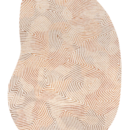 Moderne vloerkleden - Organisch vloerkleed Coral Indian Sand 9800 - Louis De Poortere - Vloerkledenloods